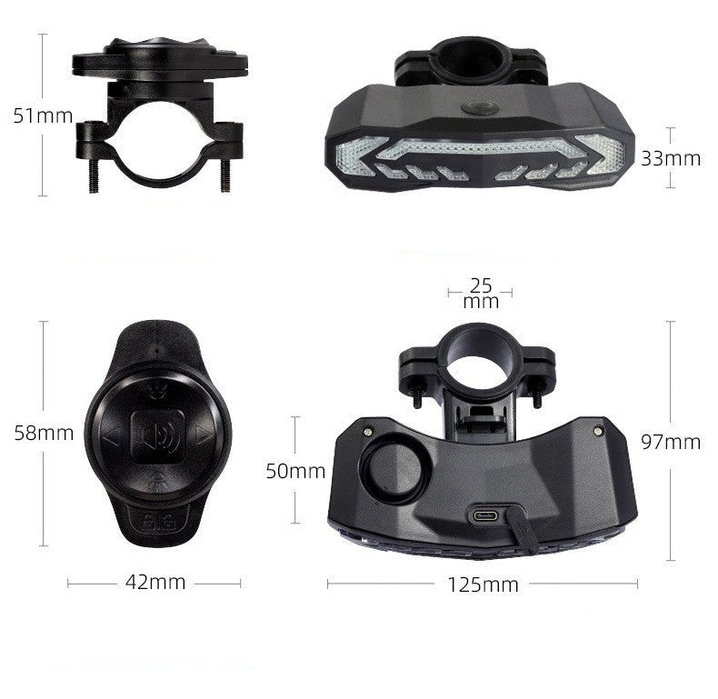 Bikelabs Guardian X5 | Smart Tail Light & Anti-Theft System