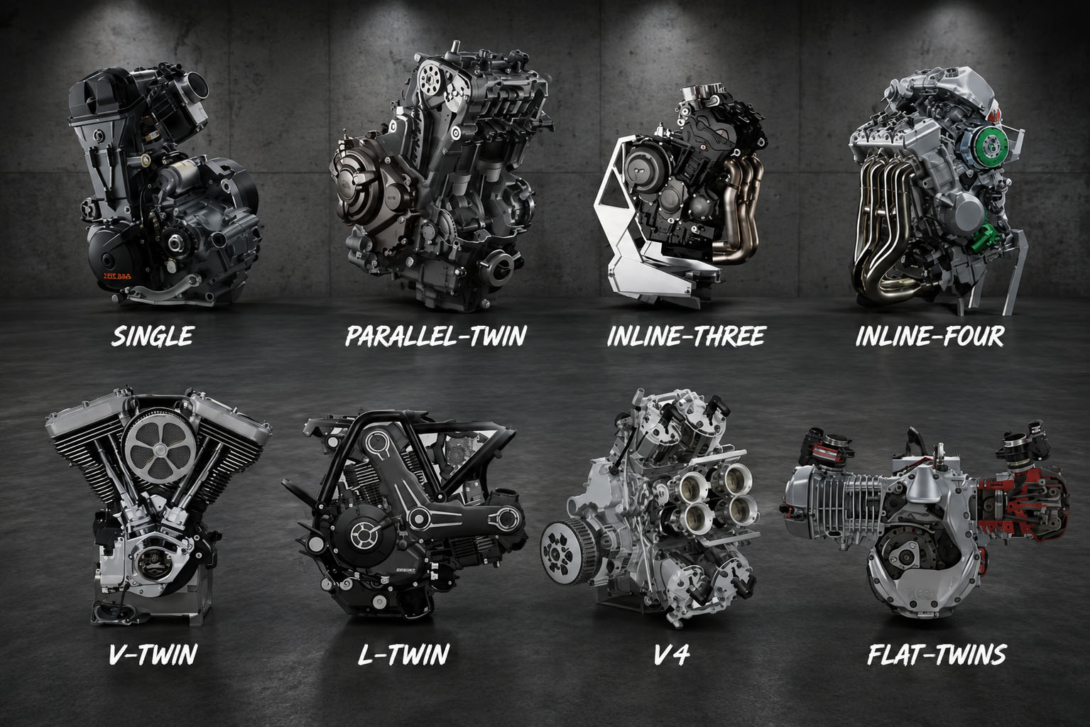 Understanding Engine Configurations: Singles, Twins, Triples, and Inline-Fours
